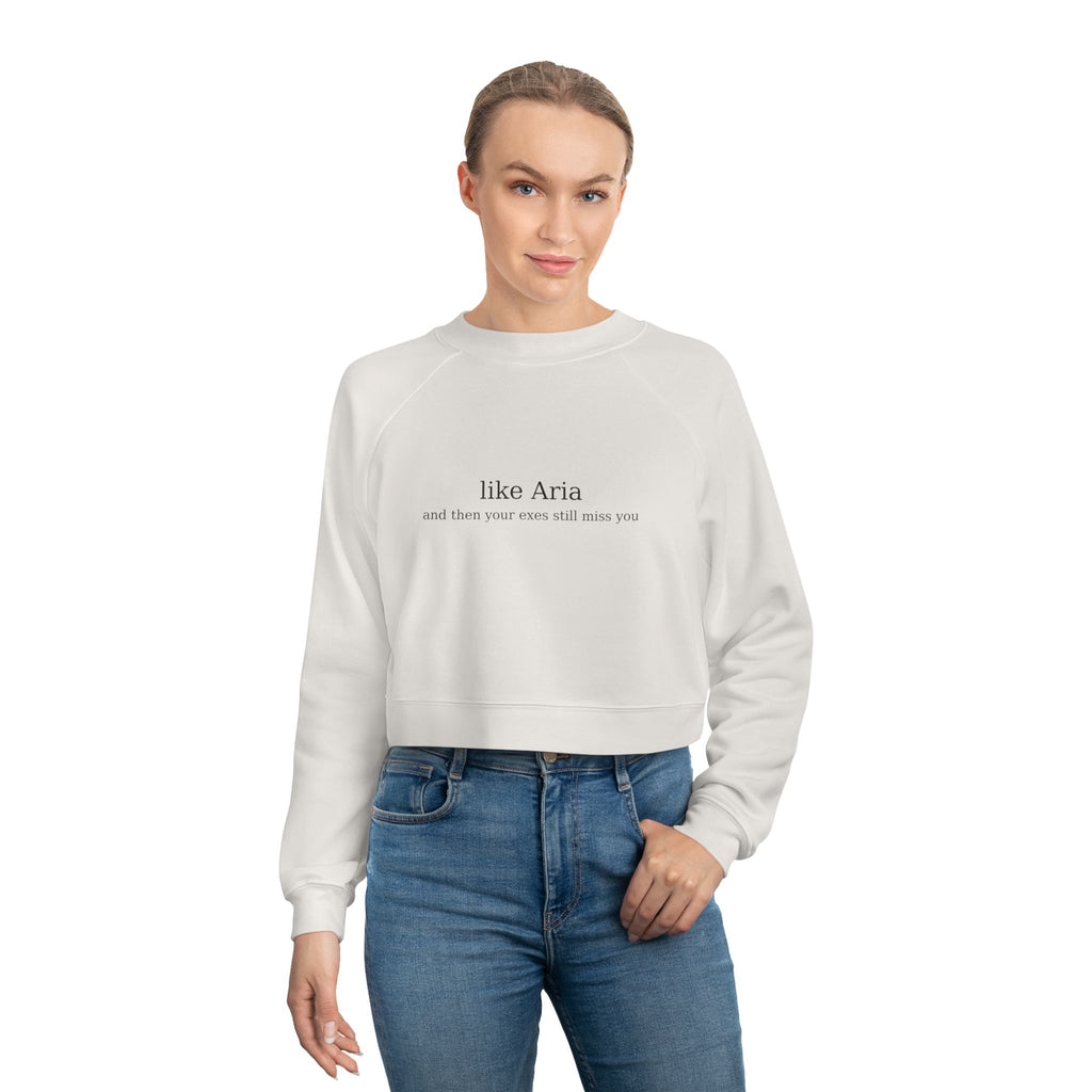#like Aria - Women's Cropped Fleece Pullover