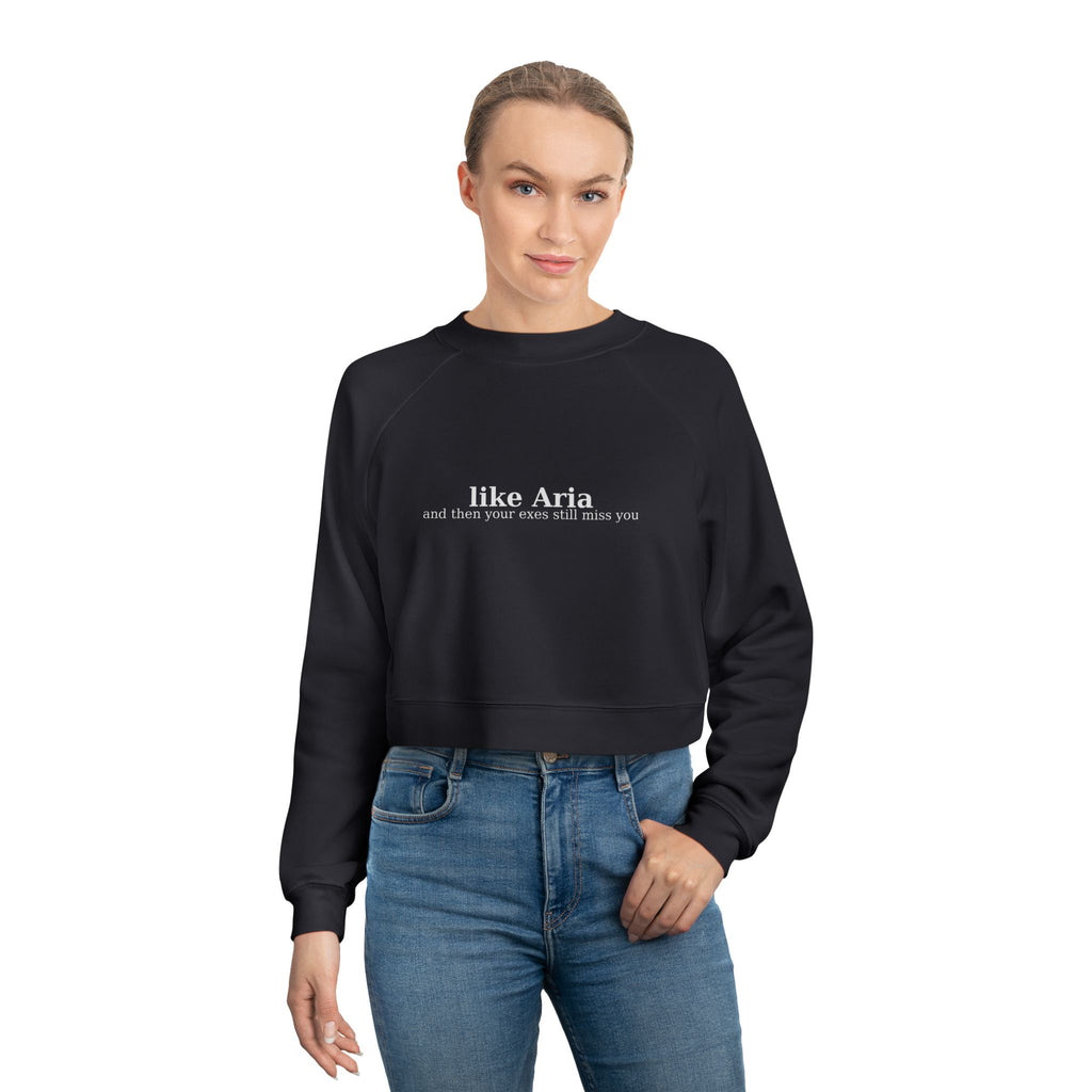 #like Aria - Women's Cropped Fleece Pullover