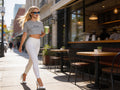 #likeAria - Cropped Boxy Tee — Women’s Casual Crop Top