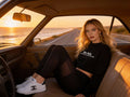 like Aria - Women's Cropped Fleece Pullover